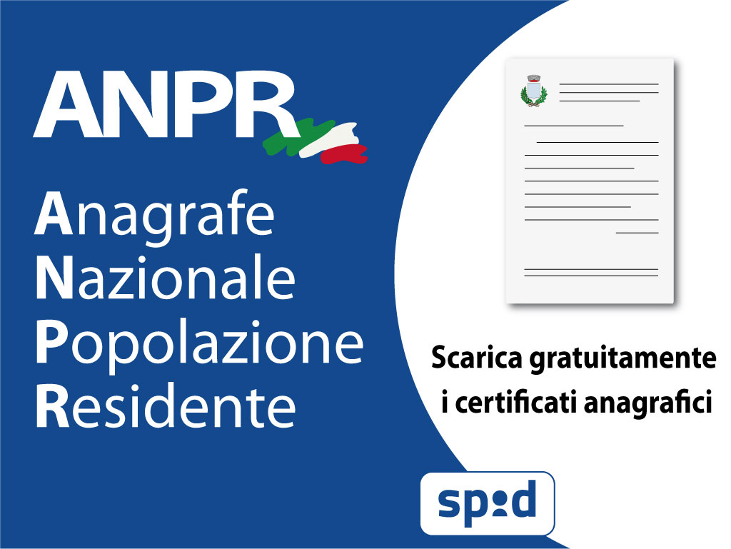 Certificati anagrafici ANPR