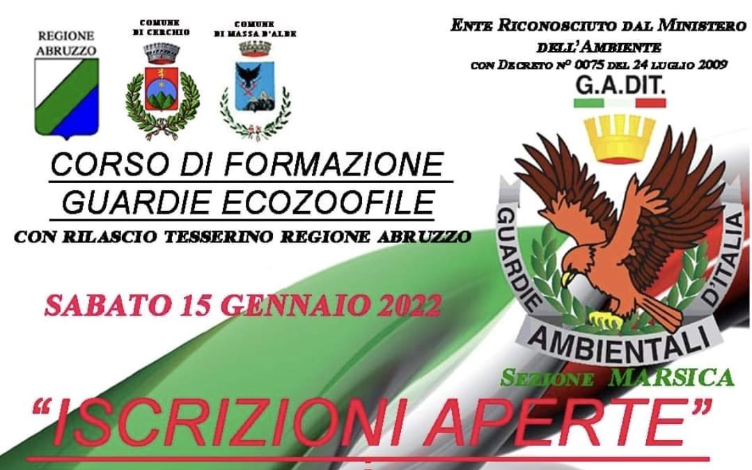 Corso di formazione guardie Ecozoofile